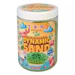 Piasek dynamiczny 1 kg, zielony. Tuban