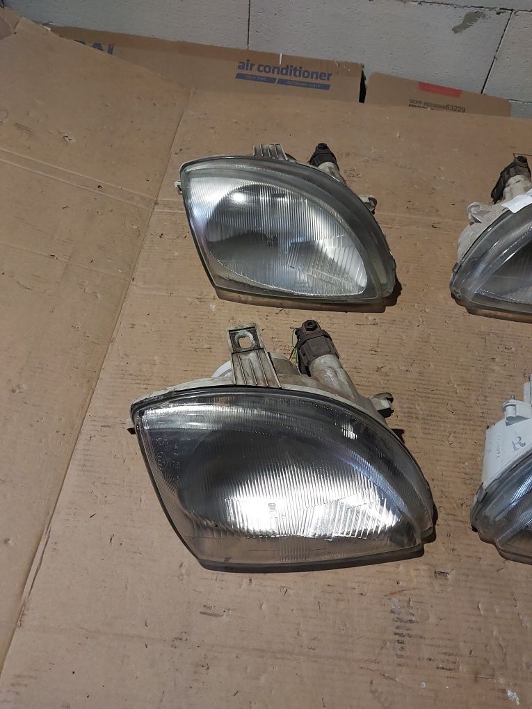 Fiat Seicento 600 lampa przednia przód reflektor prawa lewa prawy lewy