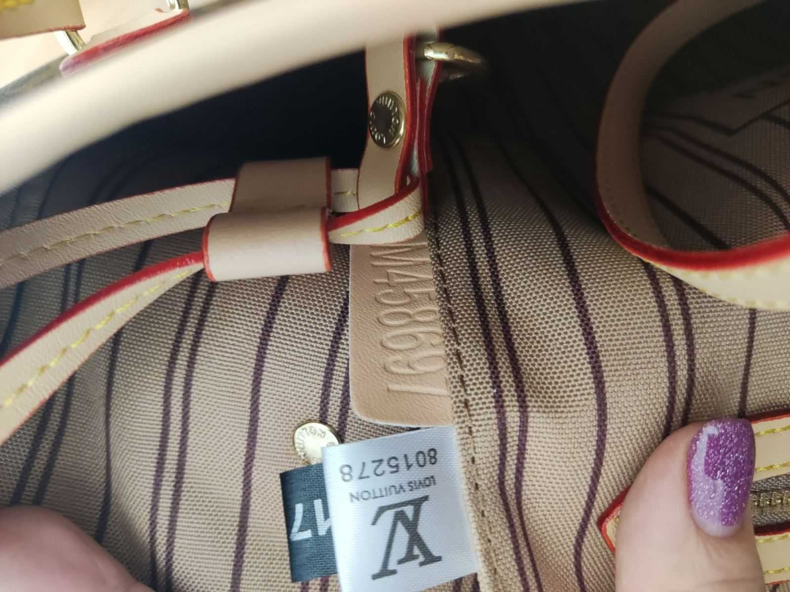 Torebka torba Neverfull, skóra od reki 38-09