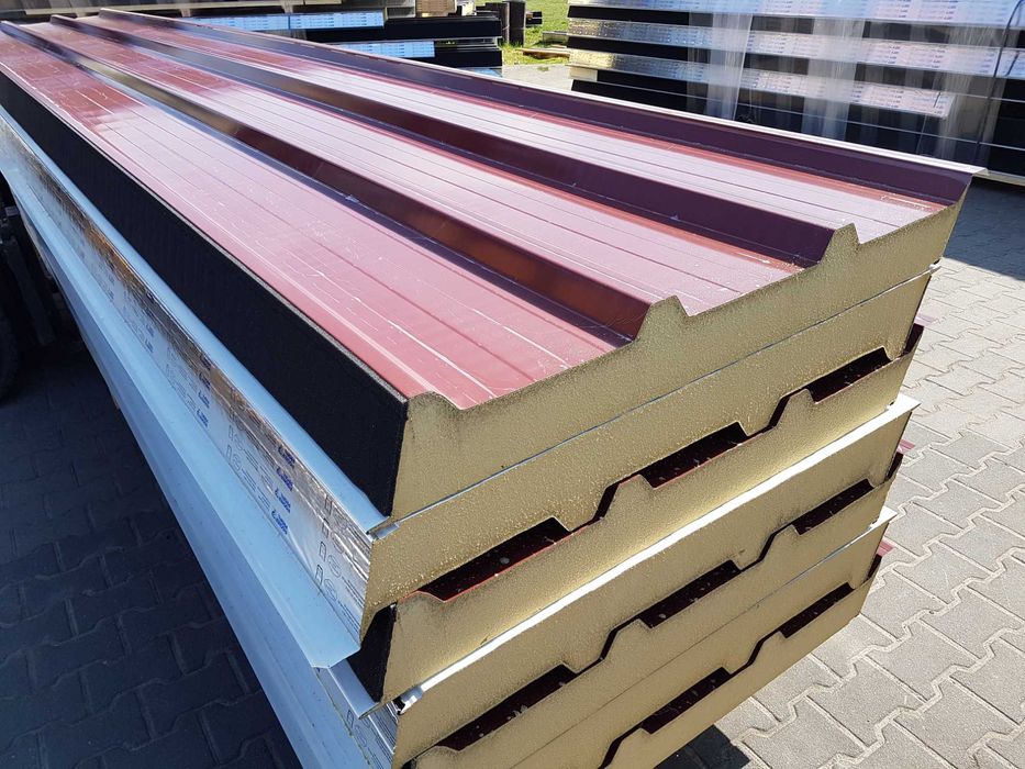 Płyta  Dachowa Warstwowa Obornicka Pokrycie Dachu  grubość: 80mm