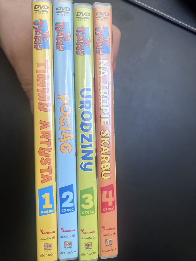 To Timmy zestaw 4 płyt DVD Timmy Time