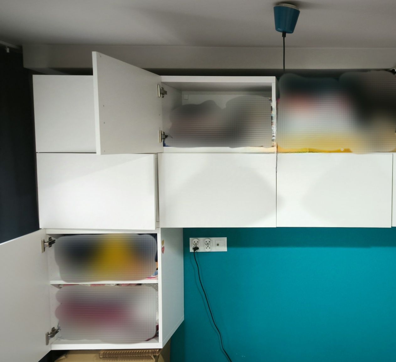 IKEA BESTA, front LAPPVIKEN bialy matowy, 60X42X64CM