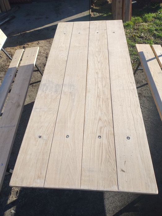 Stół ogrodowy Dębowy
