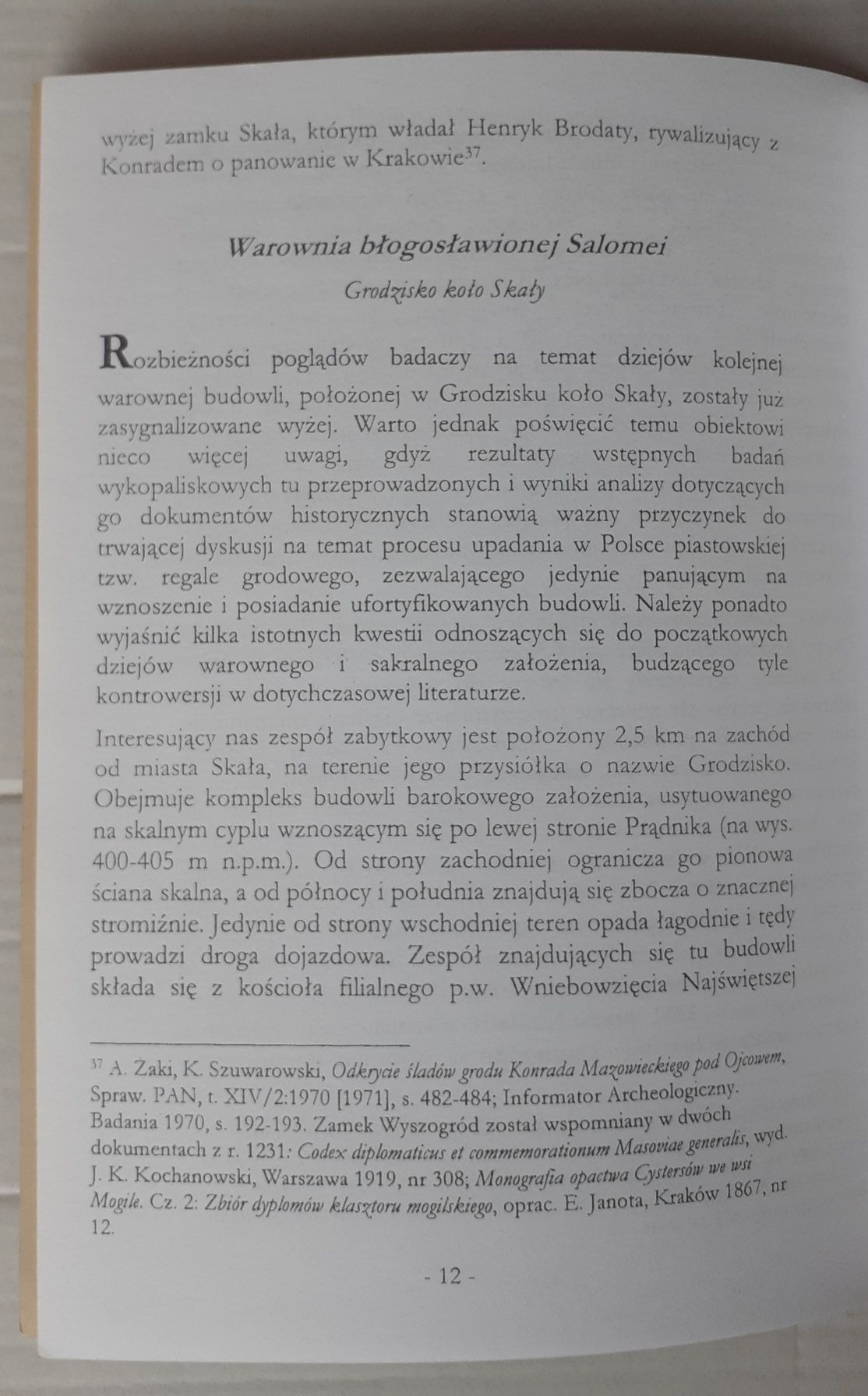 Średniowieczne budowle obronne na terenie Ojcowskiego Parku Narodowego