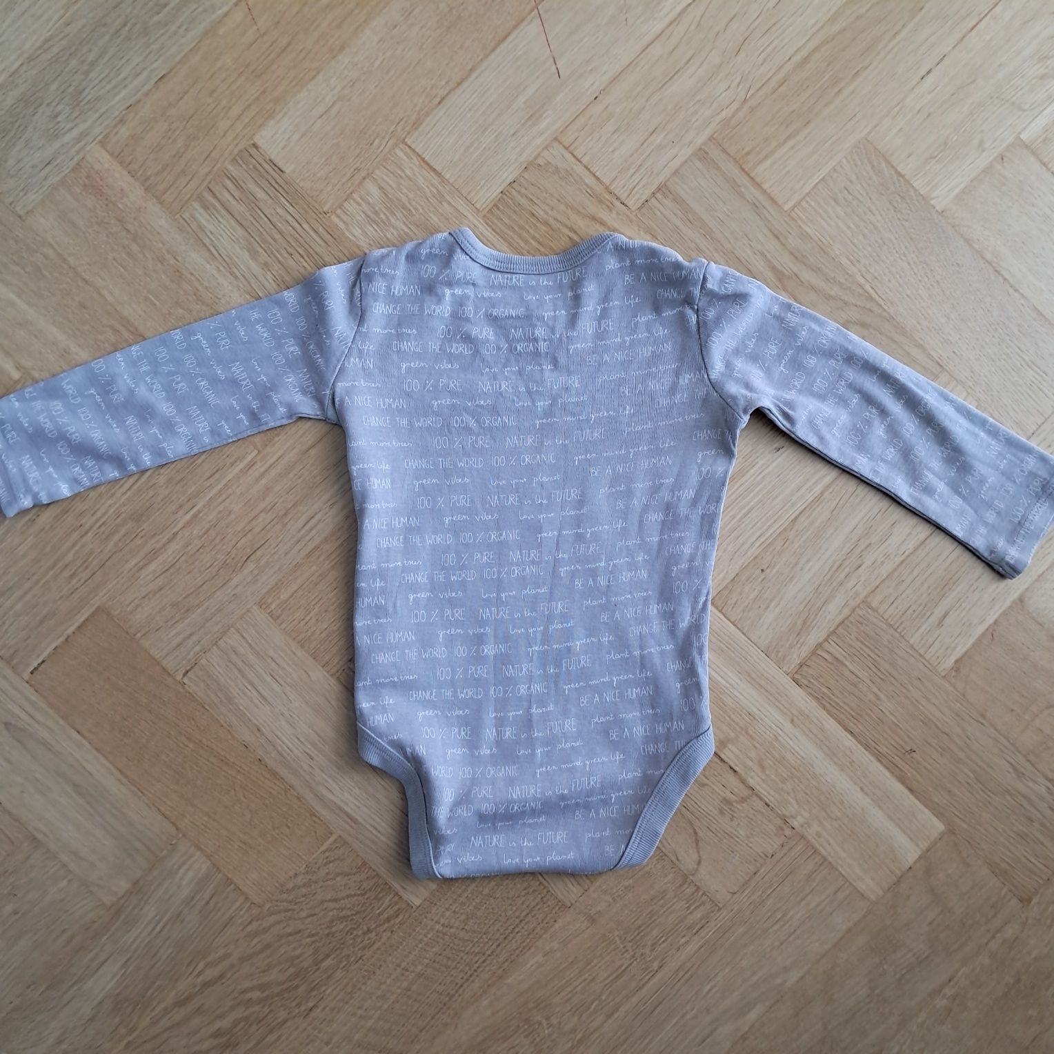 Body niemowlęce z długim rękawem 80 cm So Cute Organic