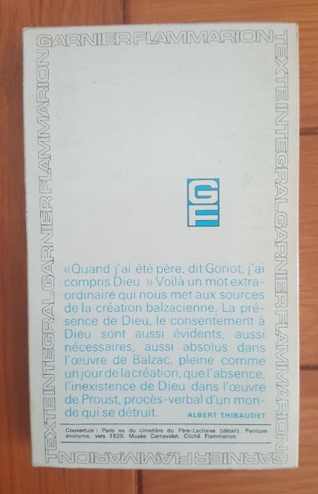 Balzac - Le Père Goriot