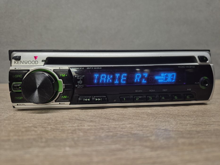 Radio samochodowe Kenwood CD KDC-W1313 CD Mp3 Aux RDS Fiat Seicento Fo