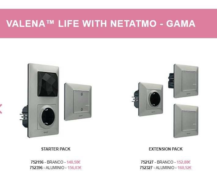 Legrand VALENA™ LIFE with Netatmo Starter Pack