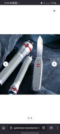 фонарик Victorinox Swiss Army Aluminum Grip AA, червоне світло.


Clic