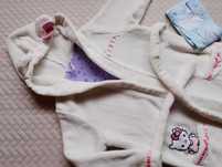 128 Szlafrok dziecięcy Hello Kitty ecru ciepły