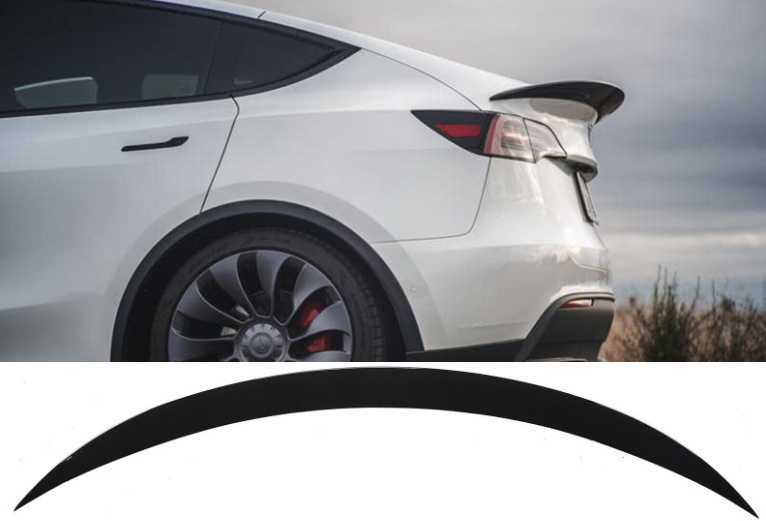Spoiler Lotka Dokładka TESLA MODEL Y Czarny Połysk / Carbon