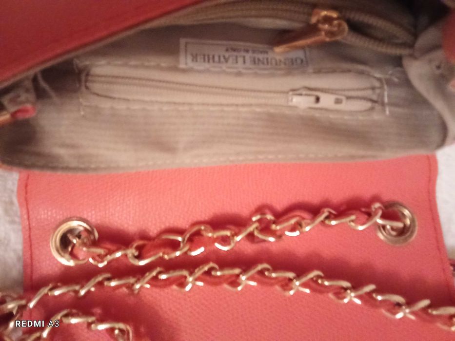 Torebka, kopertówka, crossbody, skóra naturalna, Ralph Lauren Polo