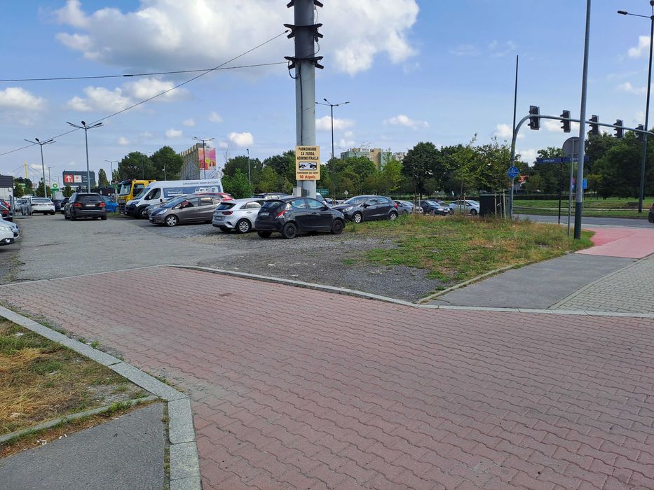 Super działka o pow. Ok. 10 ar do wynajęcia róg Opolska/Łokietka