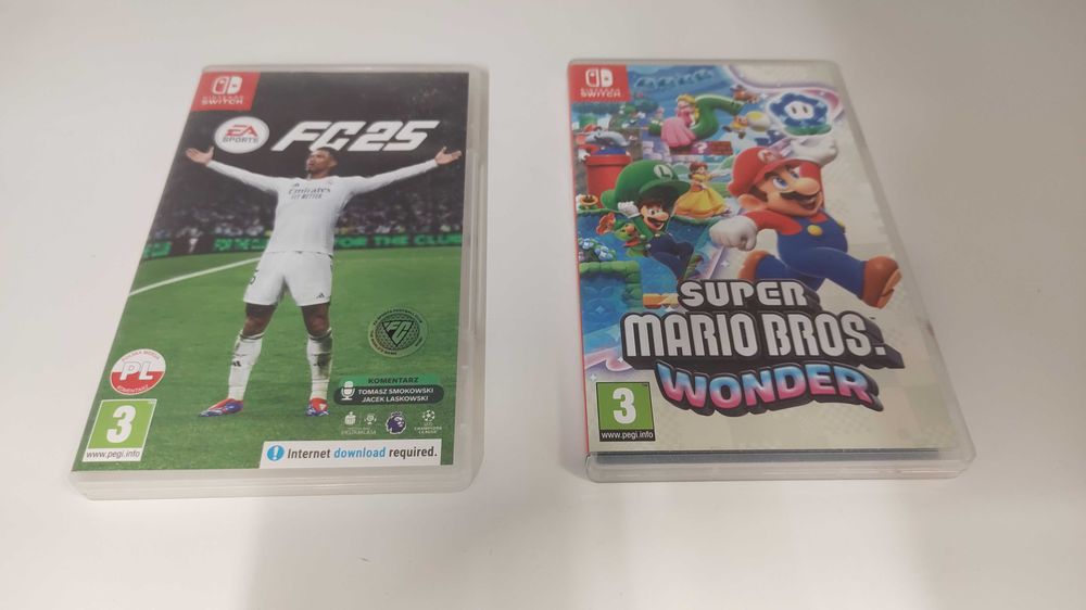 (BP) Nintendo Switch Lite Hyrule złota + Super Mario Bros + FC 25