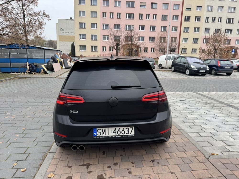 Golf 7,5 GTD 2019 Lift 2.0tdi 184 dsg nowy rozrzad!