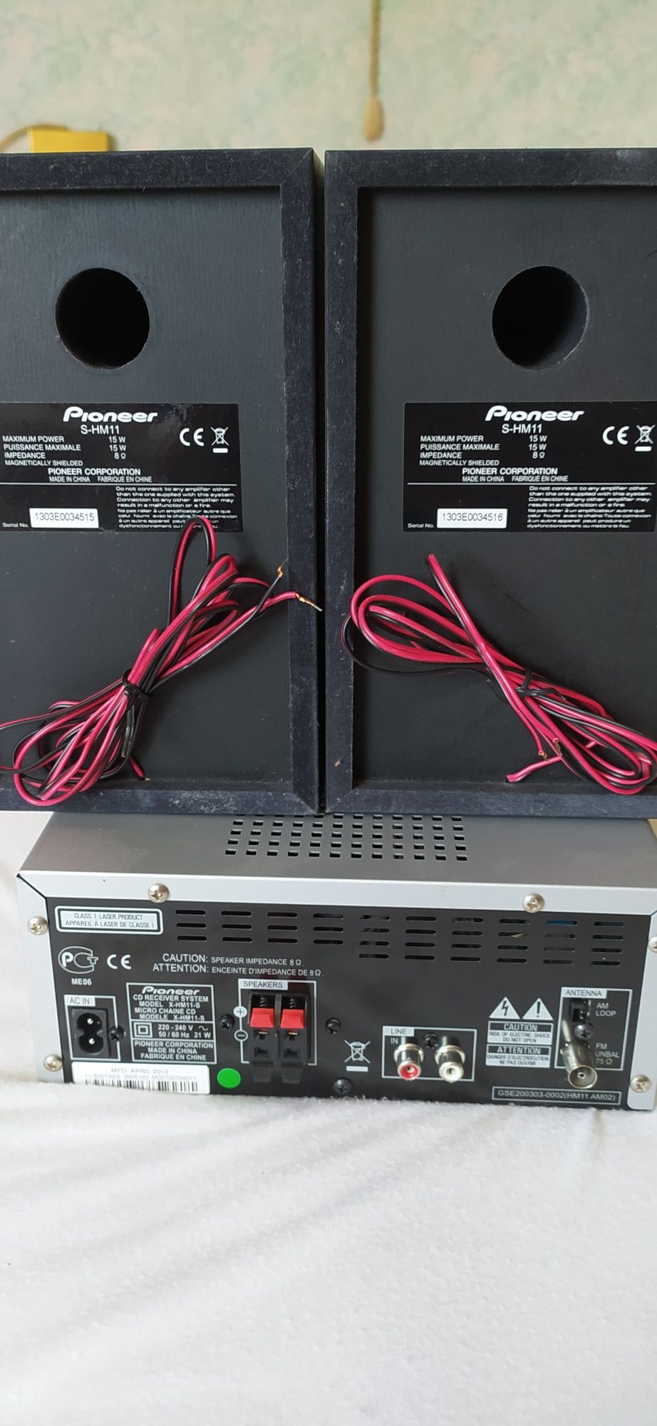Hi Fi музичний центр Pioneer X-HM11-S з Німеччини