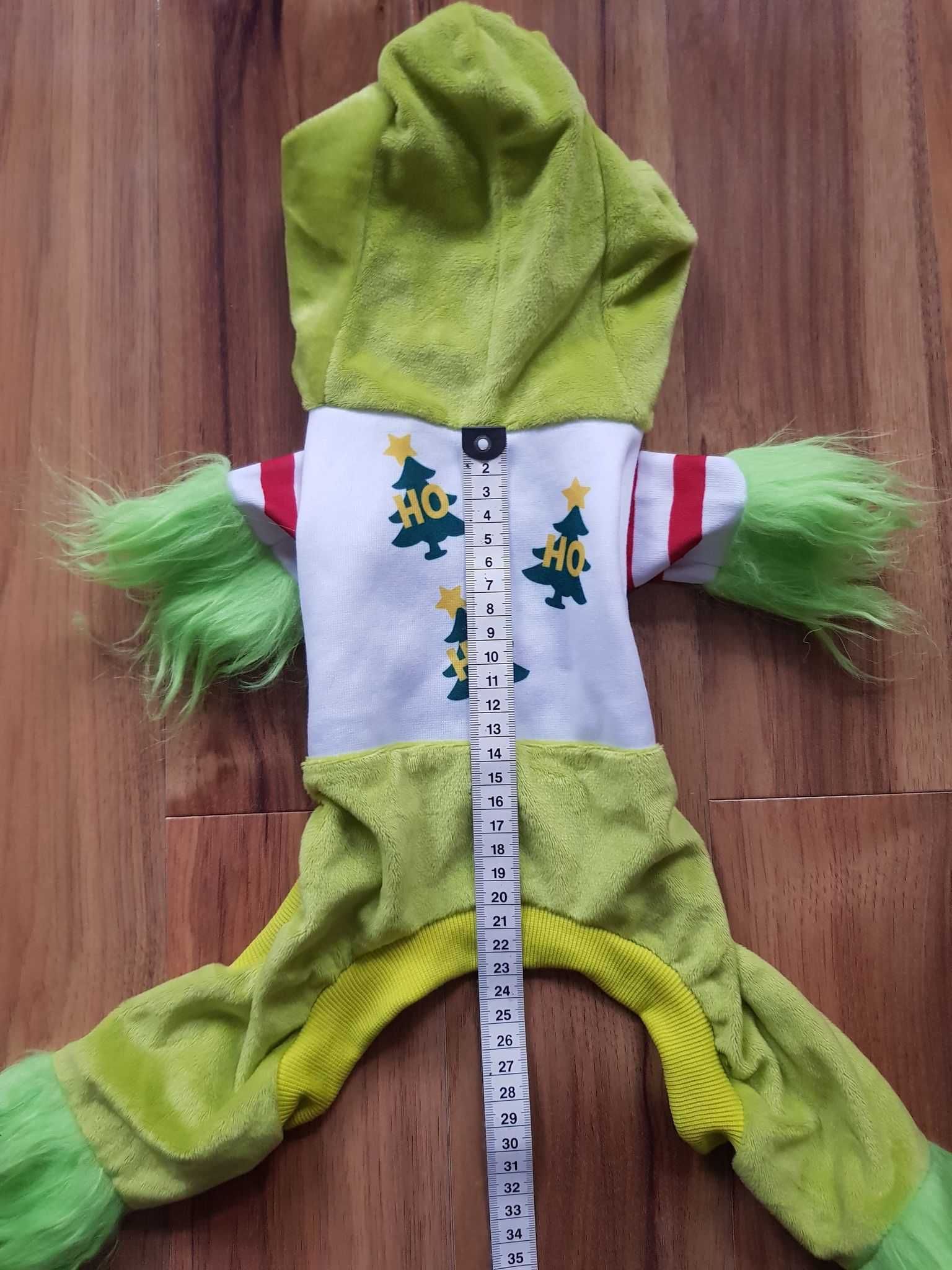 Strój Grinch  dla psa przebranie za Grincha świąteczne Fizz Creations