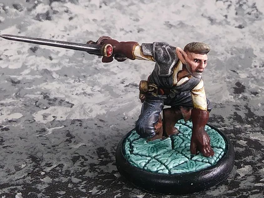 Miniatura de Elfo Assassino para D&D