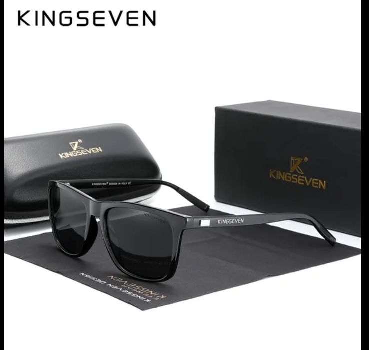Okulary przeciwsłoneczne kingseven NOWE komplet