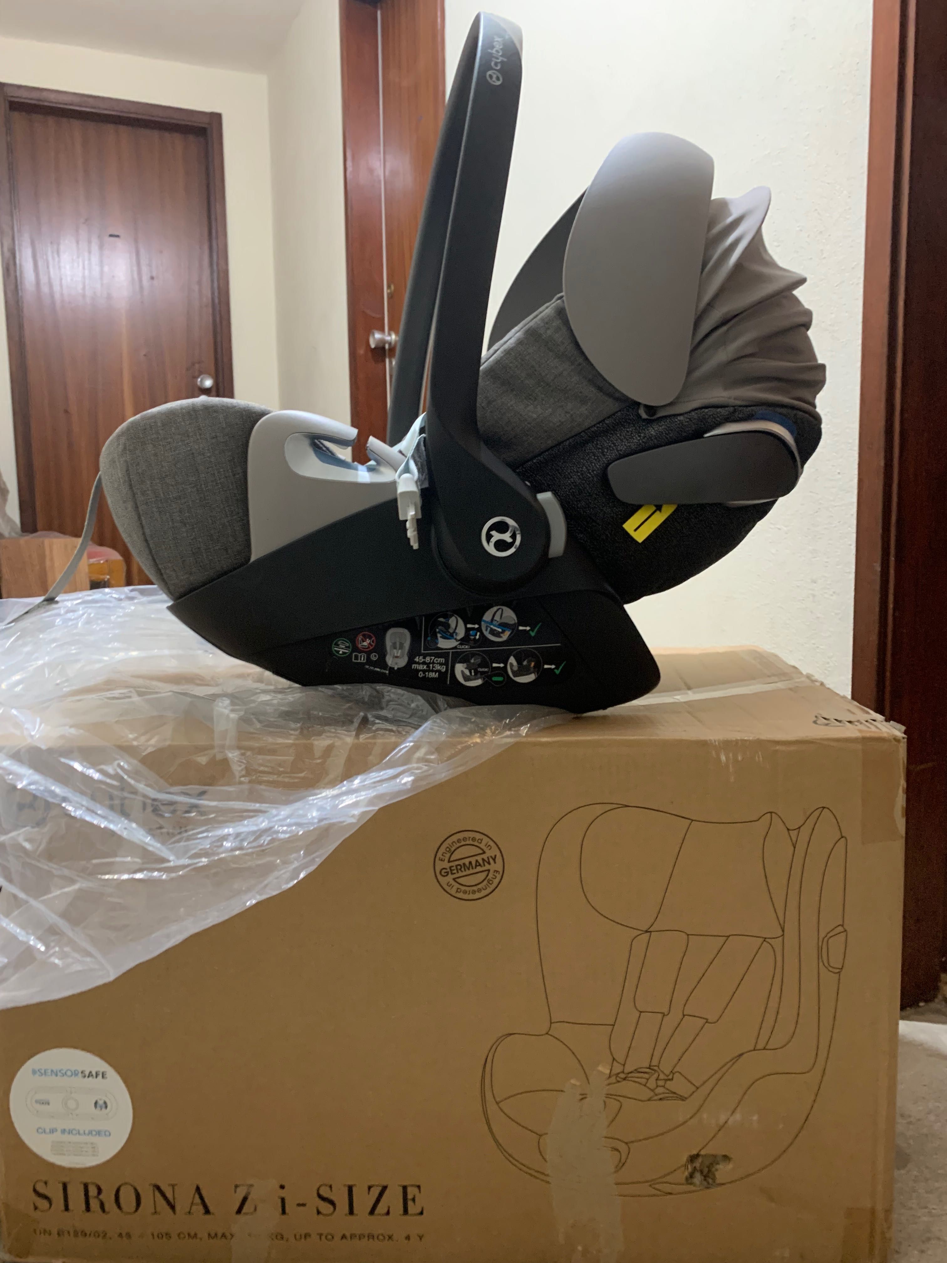 Ovo Cybex / cadeira auto Cloud Z i-Size cinza