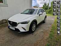 Mazda CX-3 2.0i 120KM 49tys.km. Bezwypadkowy Serwis ASO PDC Jak Nowy Gwarancja