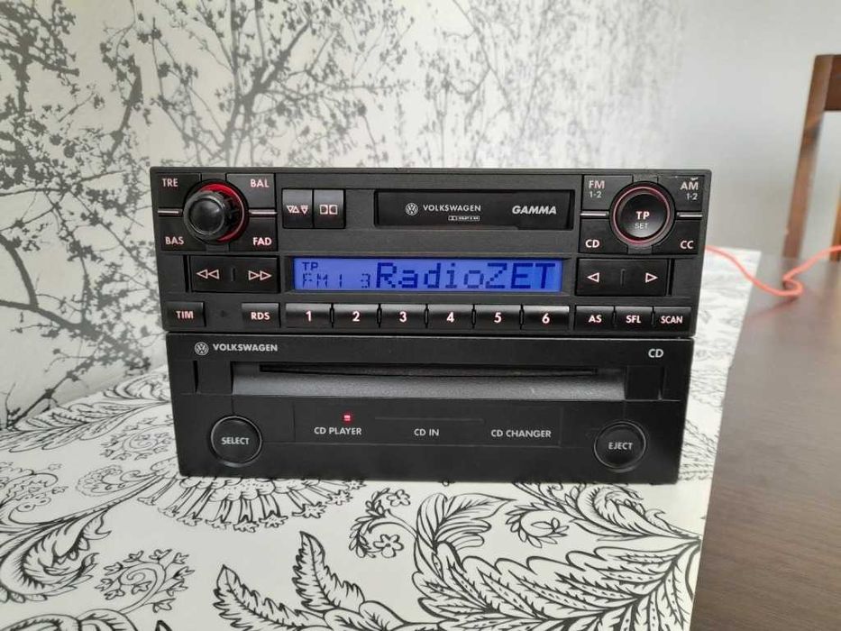 Radio VW Gamma V rds + zmieniarka - komplet !!