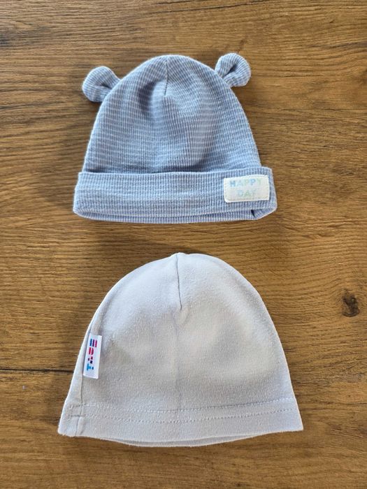 Komplet czapeczek dla noworodka Smyk