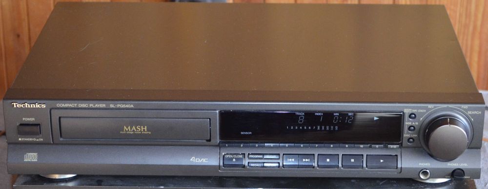 odtwarzacz CD  Technics SL-PG 540A  MASH