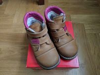 Ocieplane buty skórzane EMEL rozmiar 25