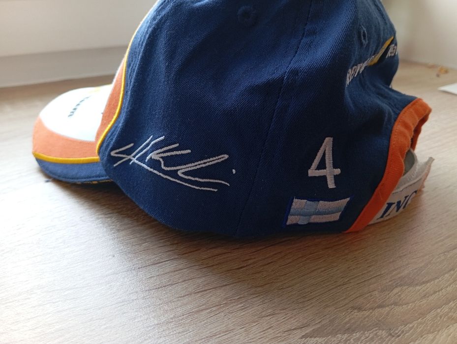 Czapka Renault F1 Heikki Kovalainen&Giancarlo Fisichella 2007