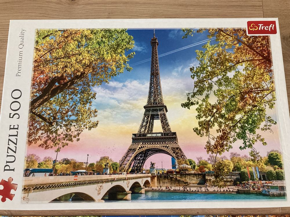 Trefl puzzle wieża Eiffla 500 szt