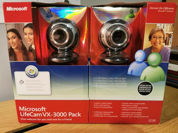 !NOWE! Kamerka Internetowa Microsoft LifeCam VX-3000 2SZT.