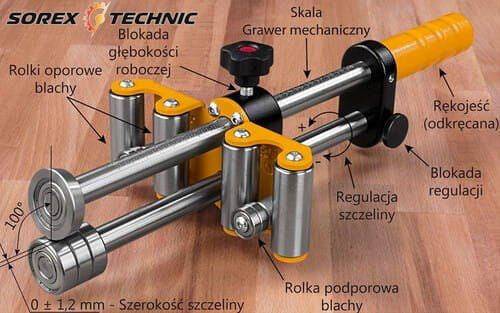 Zaginarka rolkowa - Bender UNO 100