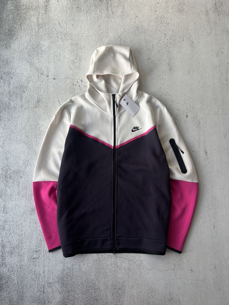 Худі Nike Tech Fleece Purple Pink Drill Trapstar Corteiz