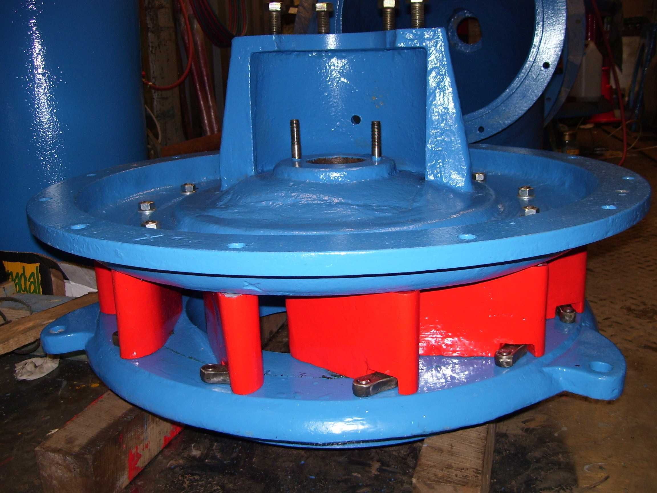 Turbina wodna Francis 450 mm.Elektrownia wodna.Turbina Francisa.