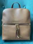 Wiralowy plecak plecaczek MK Michael Kors brazowy karmelowy nowy metka