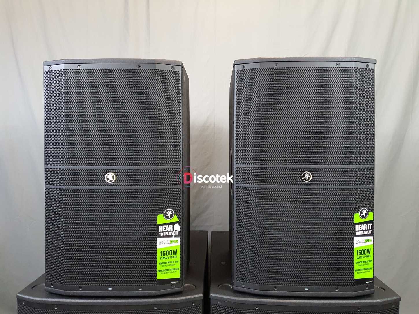 Mackie DRM 215 + DRM 18S | Nowy: 20 tys | Aktywny |