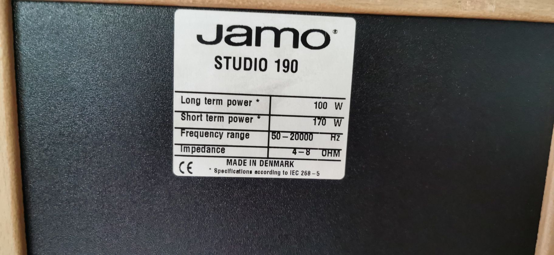 Głośniki Jamo Studio 190