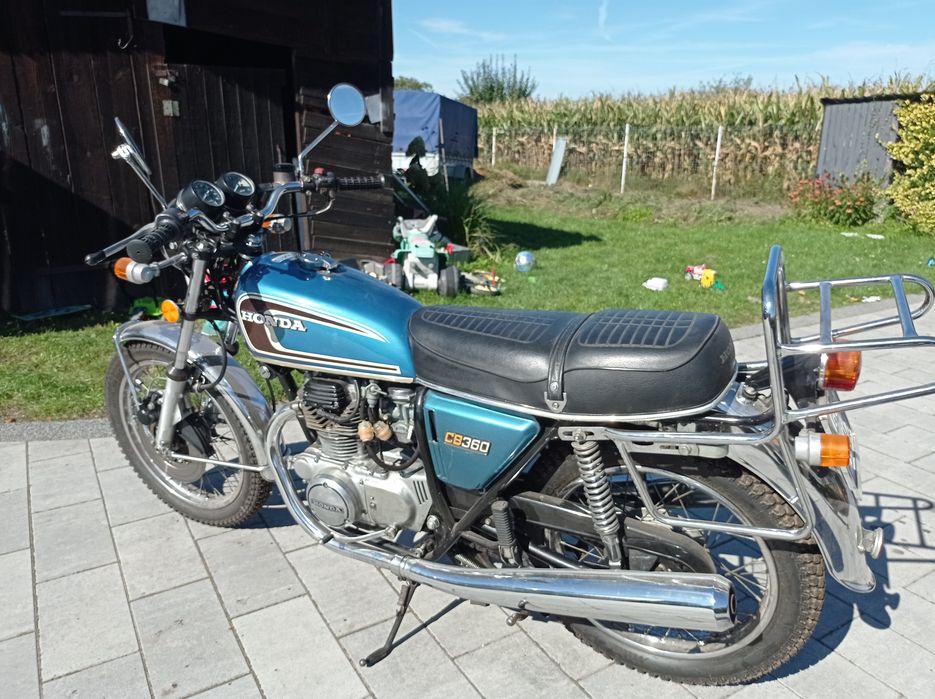 Honda CB 360 kawasaki yamaha klasyk zamiana