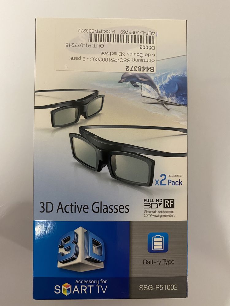 Óculos Samsung 3D Active Glasses