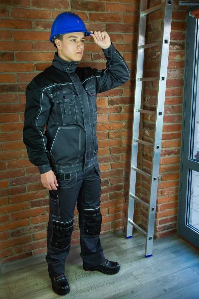 Спецодяг зимовий комлект Напівкомбінезон на флісі куртка робоча Чехія