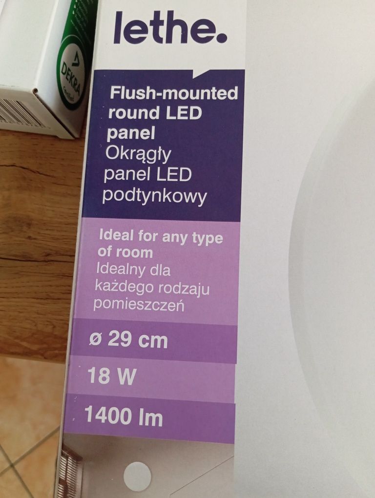 Lampa sufitowa LED  2 sztuki