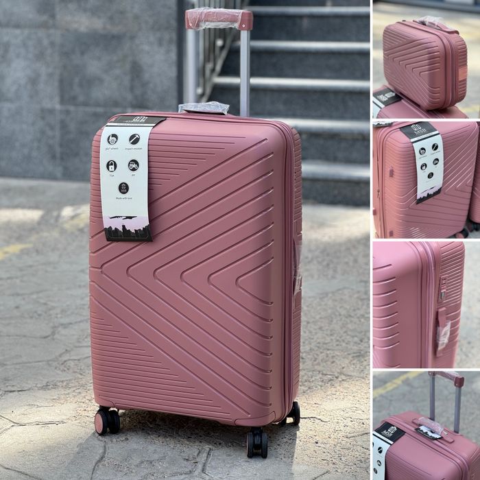 Полипролен!Чемодан Ударопрочный на колесах,валіза,сумка дорожная,багаж