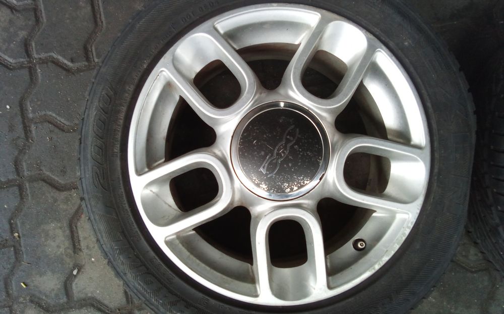 JANTES FIAT 500 R15 FURAÇÃO 4X98