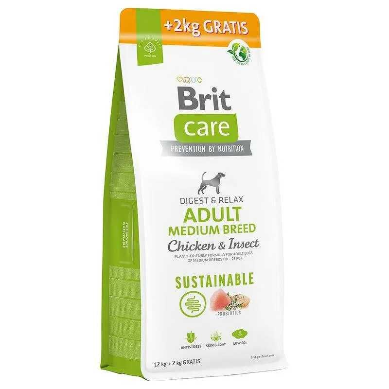 Karma dla psów dorosłych Brit Care Chicken & Insect 14 kg