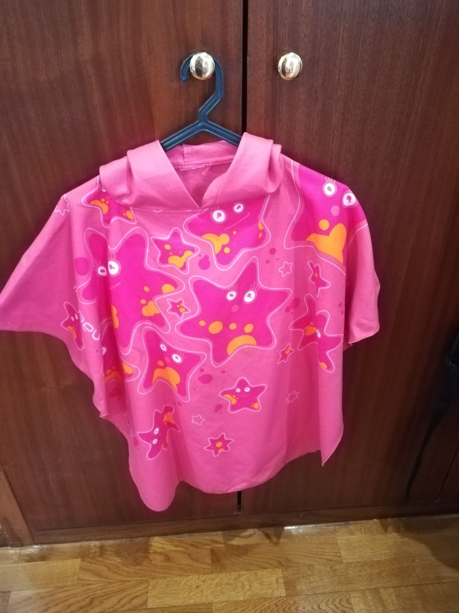 Capa de praia rosa