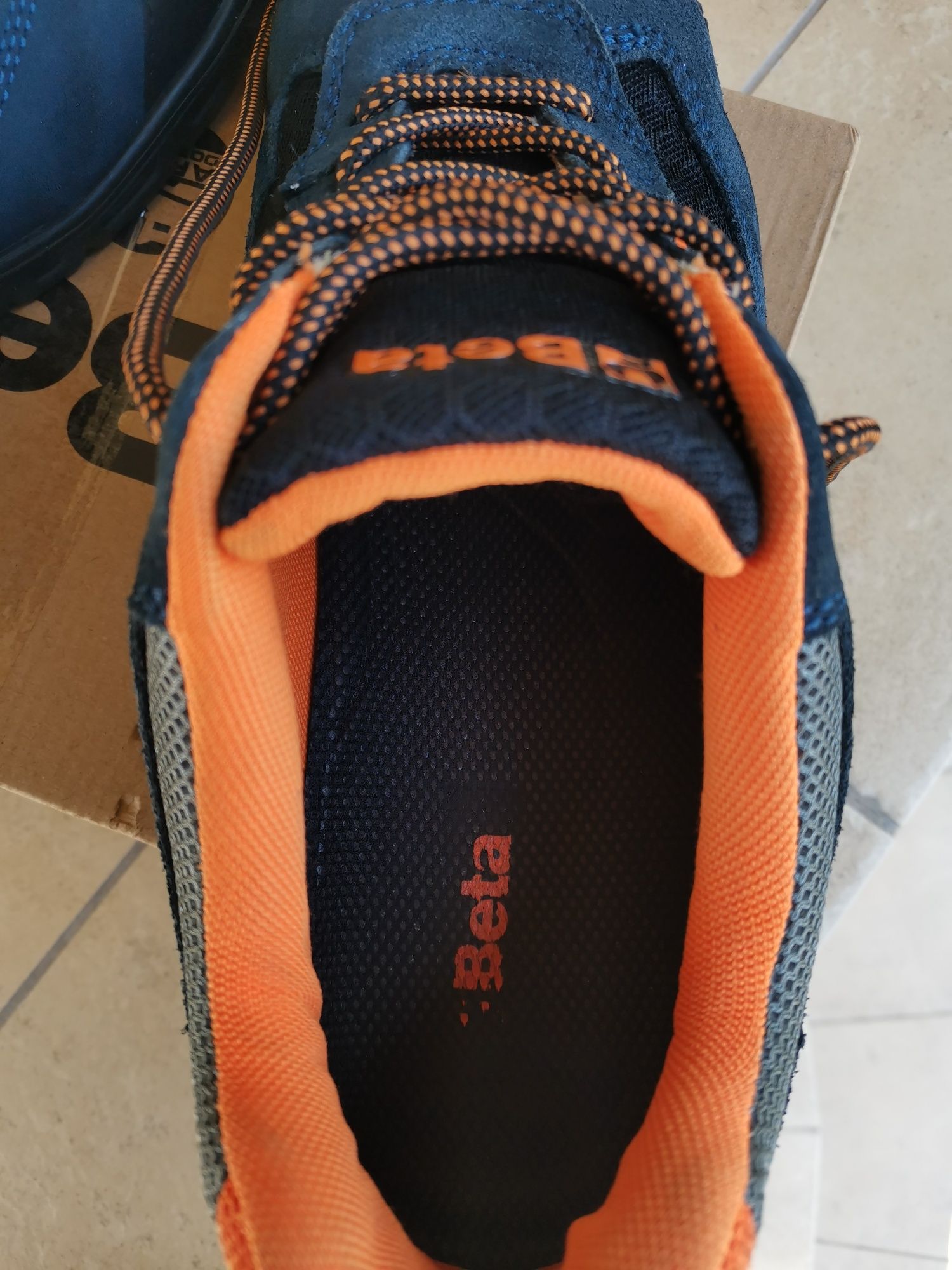 Buty robocze zamszowe przewiewne BETA S1P nr44 Jak Nowe