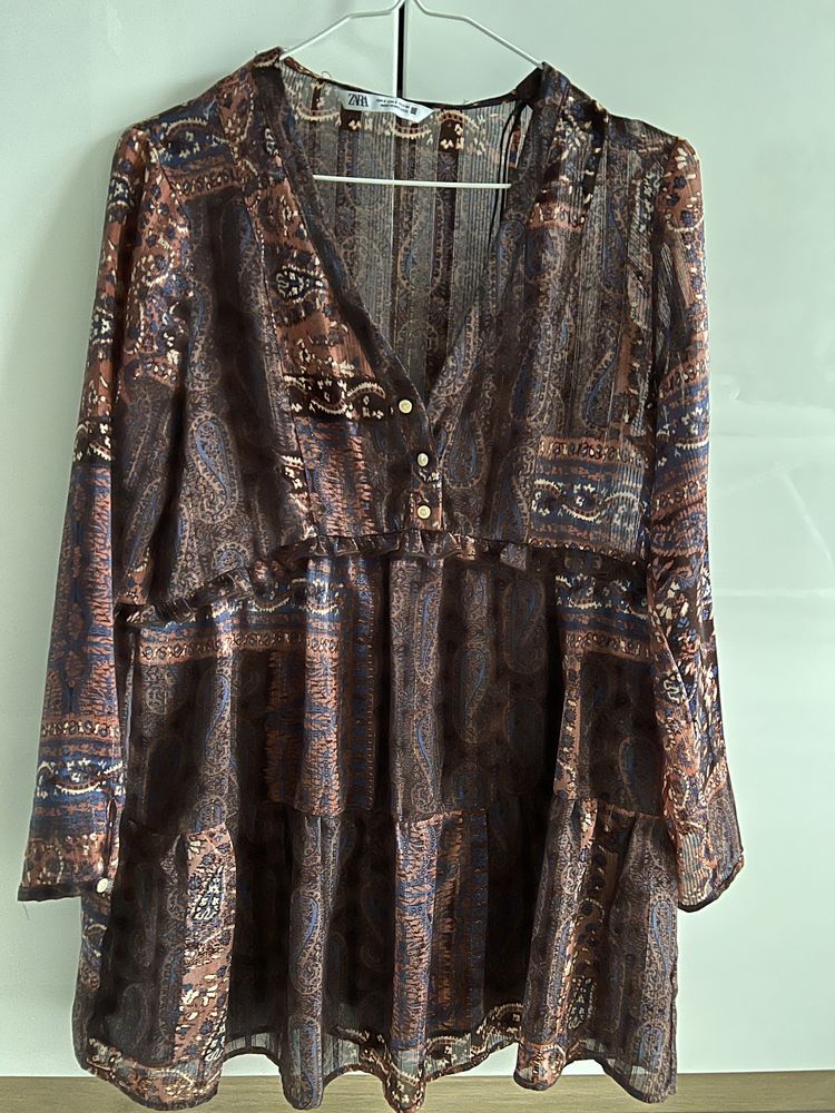 Sukienka Tunika Boho Zara S