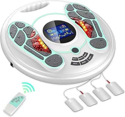 MASAŻER STÓP stymulator krążenia, mięśni, ems nerwobóle, nerwy i stawy