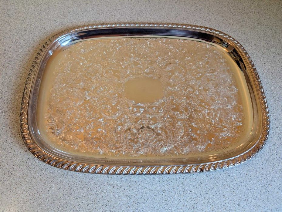 Taca srebrzona  sygnatura Made In Republic of Ireland